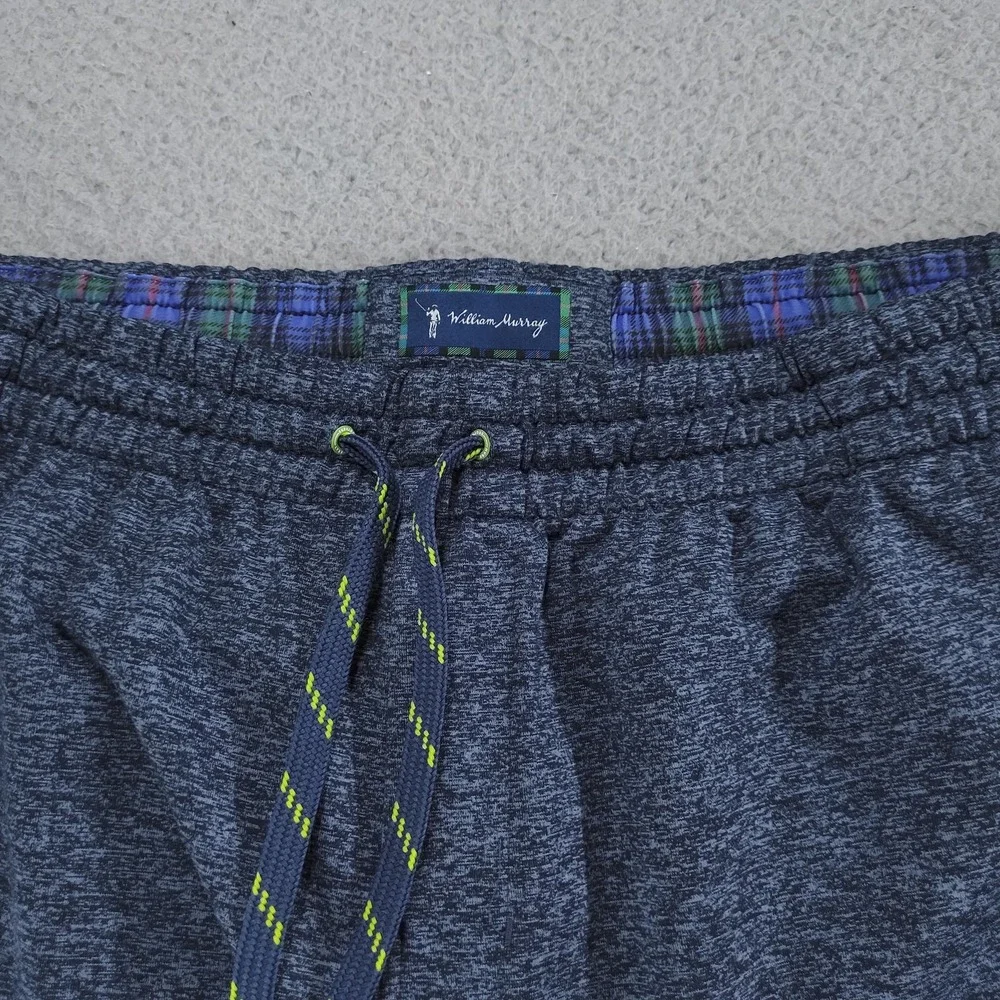 William Murray Jogger Pants Mens 2XL Blue Stretch Elastic Waist Lounge Athletic